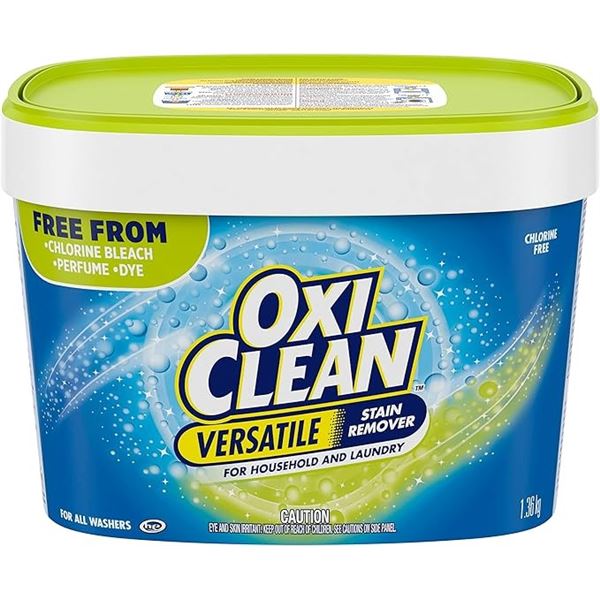 1 Tub of Oxi-Clean Versatile Stain Remover - For Household and Laundry - 1.36kg - New