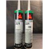 Image 1 : 2 SikaFlex 221 Multi-Purpose Polyurethane Sealants - 300ml Each - New