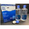 Image 1 : 1 Bausch+Lomb Re-Nu Fresh Multi-Purpose Contact Solution - (710ml) 2 x 355ml & Contact Case - New