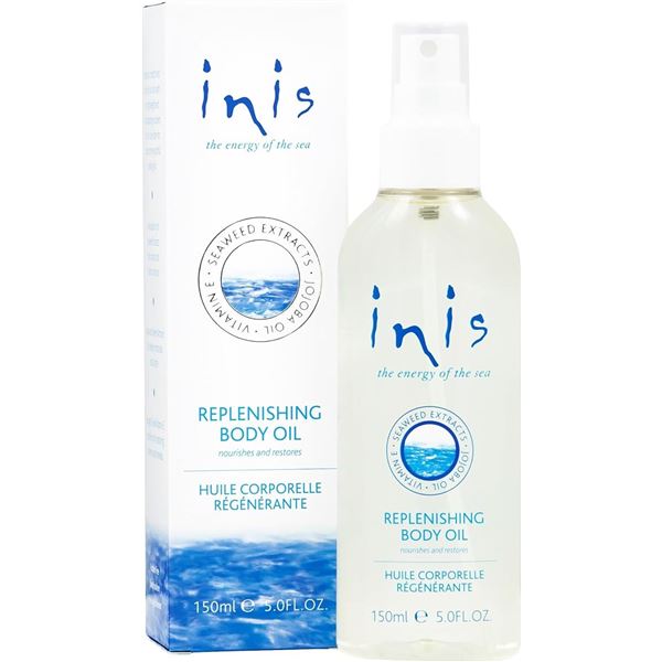 2 Inis The Energy of the Sea Replenishing Body Oils with Seaweed Extracts - 150ml - New