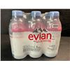 Image 2 : Evian Natural Spring Water - 6 Bottles (330ml each) - New Sealed