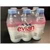 Image 2 : Evian Natural Spring Water - 6 Bottles (330ml each) - New Sealed