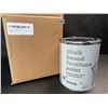 Image 2 : 1 Hemway Chalk Based Furniture Paint - Stone Grey (1L) - For Interior/Exterior Home Decor - New