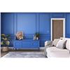 Image 5 : 1 Hemway Chalk Based Furniture Paint - Electric Blue (1L) - For Interior/Exterior Home Decor; New