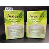 Image 1 : 2 Aveeno Positively Radiant Facial Gel Moisturizer - Hydrates + Brightens - 48g Each - New