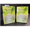 Image 1 : 2 Aveeno Positively Radiant Facial Gel Moisturizer - Hydrates + Brightens - 48g Each - New