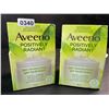 Image 1 : 2 Aveeno Positively Radiant Facial Gel Moisturizer - Hydrates + Brightens - 48g Each - New