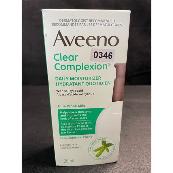 1 Aveeno Clear Complexion Daily Moisturizer with Salicylic Acid - 120ml - New