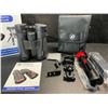 Image 3 : 1 Adasion 12x42 Powerful HD Binoculars - Waterproof; With Storage Pouch & Tripod Mount - New!