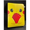 Image 1 : 1 Leather Premium Pokemon Card Storage Binder - Pikachu Design - New
