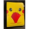 Image 1 : 1 Leather Premium Pokemon Card Storage Binder - Pikachu Design - New