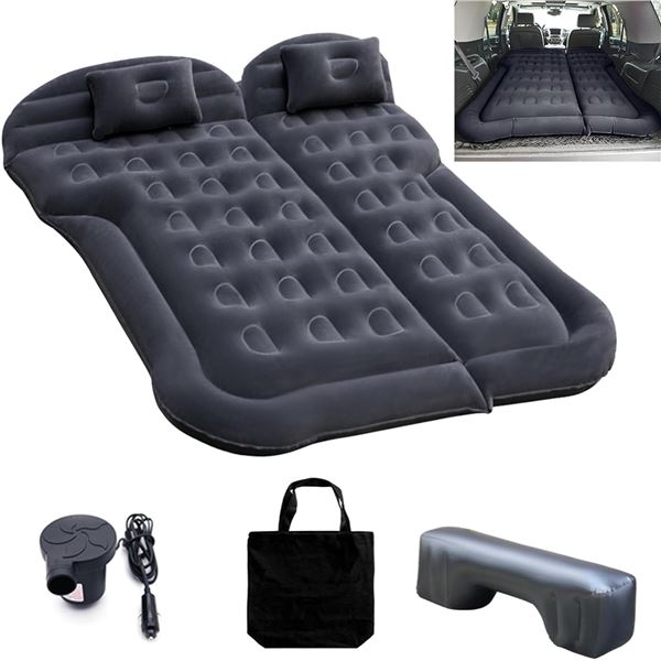 1 Car Inflatable Air Mattress With Pump/Portable SUV Air Bed for Camping - New in Box!