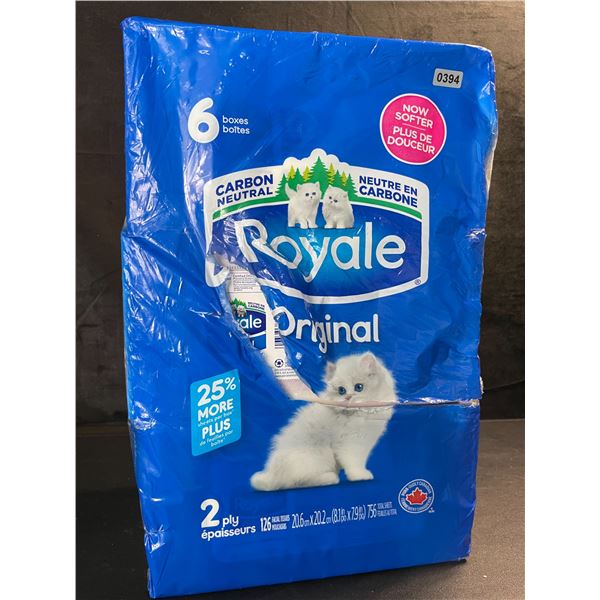 6-Pack of Royale Original 2-Ply Tissue Boxes - New