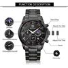 Image 5 : 1 Benyar Men's Watch - Analog Quartz Chronograph Wrist Watch for Men - New in Boc