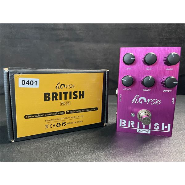 1 Horse British Sound Guitar Effects Pedal (PX-31) - New in Box
