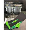 Image 2 : 3 Packs of Cambivo Compression Socks for Men/Women; 2 Pairs Per Pack/6 Total - Green - New
