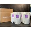 Image 1 : 1 Case of SimpleHuman Lavender Moisturizing Liquid Hand Soap Pouches; 5 Pack (1L Each) - New