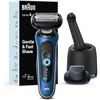Image 1 : 1 Braun Series 6 Electric Shaver for Men - Gentle & Fast Shave - Brand New (Damaged Box)
