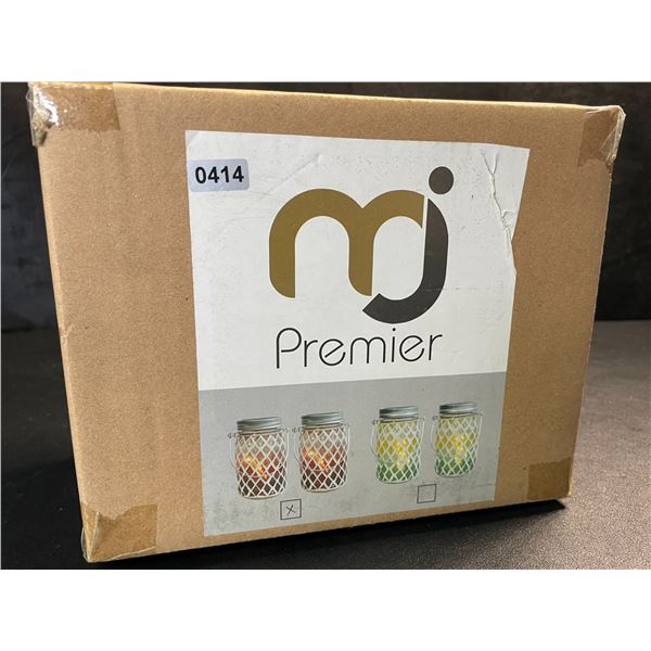 1 Box of Premier Solar Hanging Lights for Lawn/Garden - Red Color - 2PCS - New