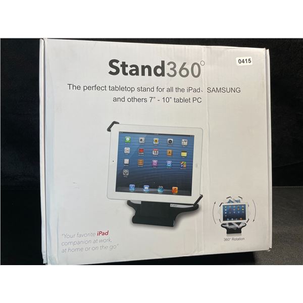 1 Stand360 Tabletop Stand for 7" to 10" Tablets/iPads - Brand New