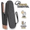 Image 2 : 1 SupSilk Vital On-The-Go Portable Cordless/Rechargeable Hair Straightener w/ Case - Brand New!