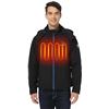 Image 1 : 1 ORORO Men's Heated Jacket with Detachable Hood and Rechargeable Battery Pack - Size L - New