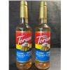 Image 1 : 2 Torani Classic Hazelnut Naturally Flavored Syrups; 750ml Each - BB: FEB 01/2027 - New