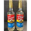 Image 1 : 2 Torani Cane Sugar Sweeteners; 750ml Each - BB: FEB 10/2027 - New