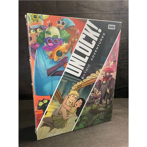 1 Unlock! Mythic Adventures Board Game; Inspired By Escape Rooms (1-6 Players) - New Sealed