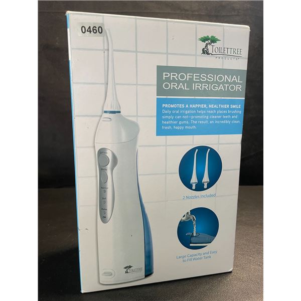 1 ToiletTree Professional Oral Irrigator/Water Flosser - New in Box
