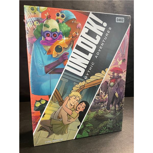 1 Unlock! Mythic Adventures Board Game; Inspired By Escape Rooms (1-6 Players) - New Sealed