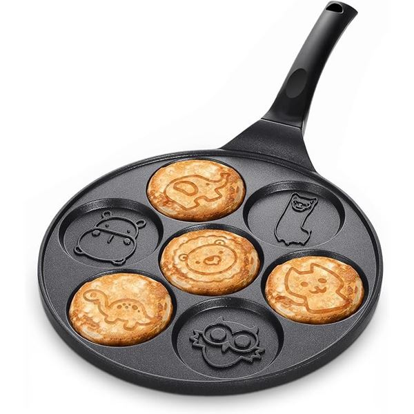 1 Kutime Non-Stick Animal Design Pancake Pancake Pan - New in Box