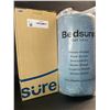 Image 3 : 1 Bedsure Sherpa Fleece Ultra Soft King-Size Blanket (108 x 90") - Baby Blue - New in Box!