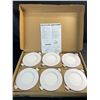 Image 1 : Box of 6 Round LED 4" Slim Panel Lights - 9W Dimmable Pot Light Recessed LED Ceiling Lights - New