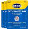 Image 1 : 2 3-Packs of Dr.Scholl's Ultra-Hydrating Foot Masks - 3 Pairs Per Pack/6 Pairs Total - New