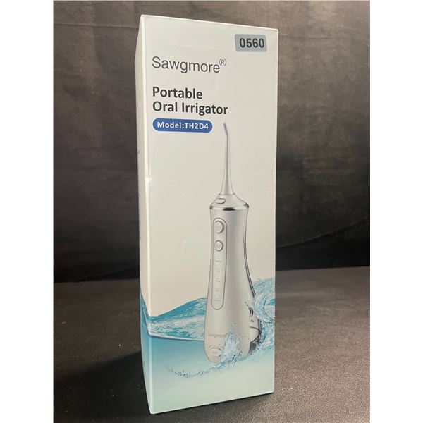 1 Portable Oral Irrigator/Cordless Water Flosser for Cleaning Teeth (Model: TH2D4) - Brand New