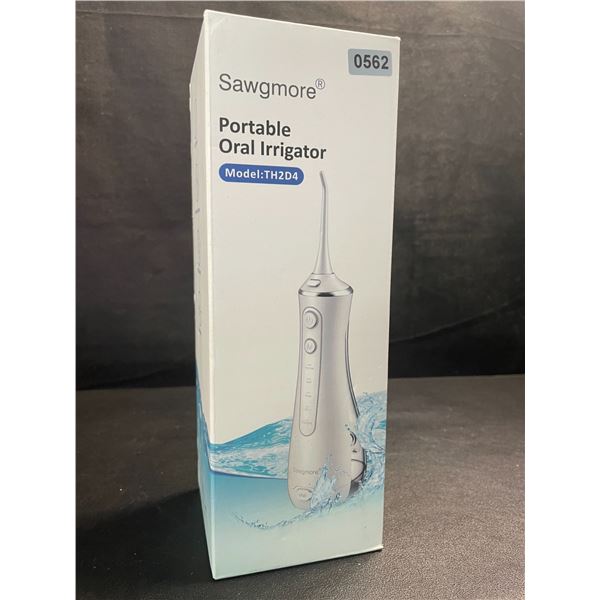 1 Portable Oral Irrigator/Cordless Water Flosser for Cleaning Teeth (Model: TH2D4) - Brand New