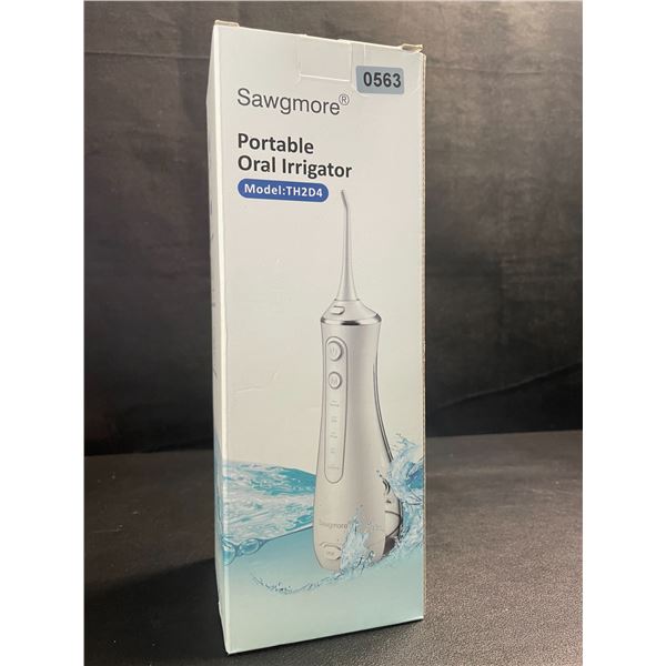 1 Portable Oral Irrigator/Cordless Water Flosser for Cleaning Teeth (Model: TH2D4) - Brand New