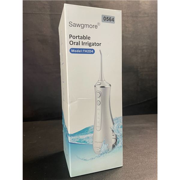 1 Portable Oral Irrigator/Cordless Water Flosser for Cleaning Teeth (Model: TH2D4) - Brand New