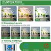 Image 5 : 2-Pack of LED Plant Grow Lights - 6000K Full Spectrum Grow Lamps with Clips & 3 Modes - New