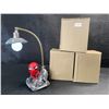 Image 1 : 3 Spiderman Cute Miniature Table Lamps (7" Size) - New in Box