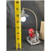 Image 3 : 3 Spiderman Cute Miniature Table Lamps (7" Size) - New in Box