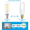 Image 3 : 8-Pack of LED 40W T8 E12 Base Light Bulbs - Natural White; 4000K - New