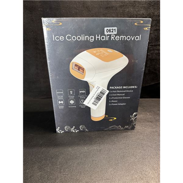 1 Ice Cooling/IPL Hair Removal Device with 9 Levels of Intensity - New