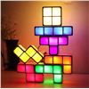 Image 1 : 1 7PC Set of The Magic Block Game LED Activated Stacking Game - New