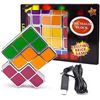 Image 3 : 1 7PC Set of The Magic Block Game LED Activated Stacking Game - New
