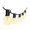 Image 1 : 1 Set of String Lights 25ft Cable 25 Bulb Strand with Extra Bulbs - New