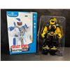 Image 1 : 1 Smart Induction Robot Toy with Gesture Control - Yellow - New