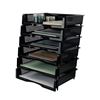 Image 1 : 1 Set of 6 Stackable Office/Desk Organizing Trays - New