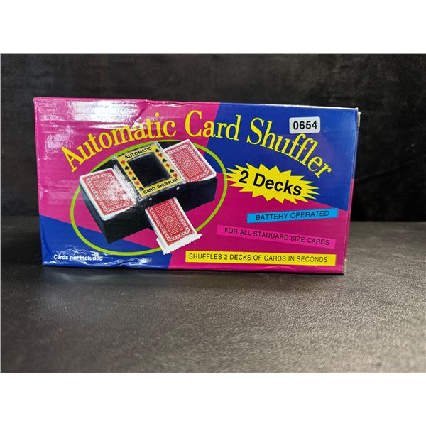 1 2-Deck Automatic Card Shuffling Machine - New